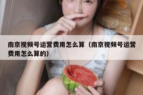 南京视频号运营费用怎么算（南京视频号运营费用怎么算的）