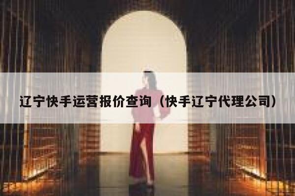 辽宁快手运营报价查询（快手辽宁代理公司）